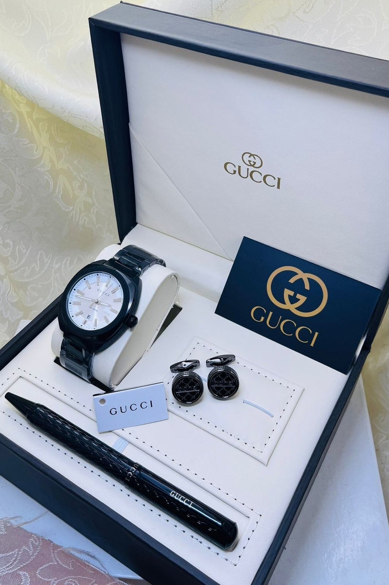 GUCCI Gucci Mens Watch Gift Set