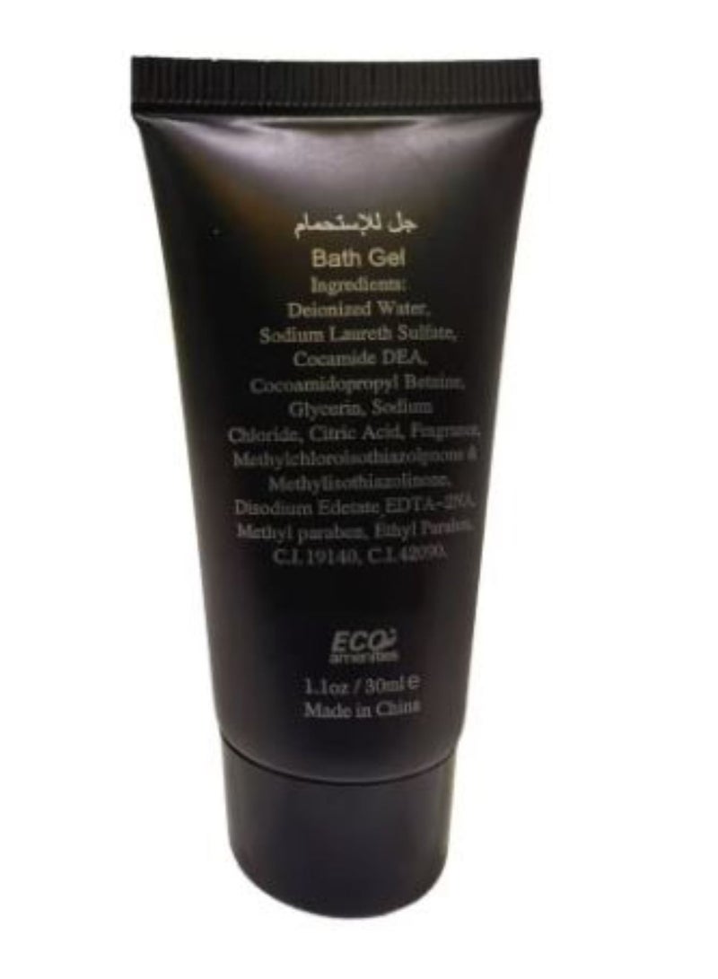 ECO Amenities Luxor Bath Gel 0.85 oz. – Bulk Hotel Amenities, Travel Size Shower Gel, Luxury Guest Toiletries for Hotels, Resorts, Airbnb & Spa – Case of 100 Tubes” - Image 3