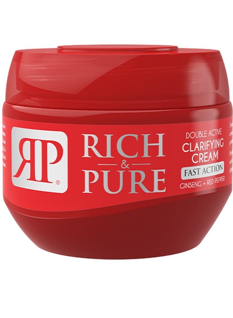 Rich & Pure Double Active Clarifying Cream Fast Action 275ml - Image 1