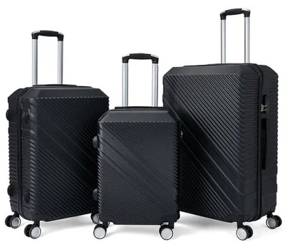 LIMRA A travel bag set consisting of 3 luggage bags black