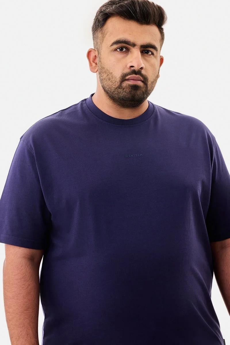 سنيتش 100% Cotton Oversized Plus Size T-Shirt