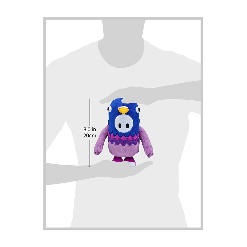 Fall Guys Moose Toys Pigeon Bean Skin Official Collectable 8 in a Pigeon Skin Costume Cuddly Deluxe Plush Toy from The Ultimate Knockout Video Game  5 Characters to Collect Series 1 - Image 3