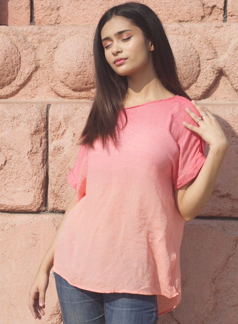 P FOR PRETTY Tie-Dye Print Top - Image 1