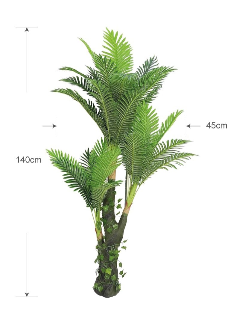 Decorative Artificial Tree Green Long Leafs for Indoor/Outdoor Home Events Decoration 140x45x45cm - https://f.nooncdn.com/p/pzsku/Z83DA6A3C98F911FE157EZ/45/_/1736418524/cd729f19-a713-4a6b-9e81-591d52477117.jpg?width=original