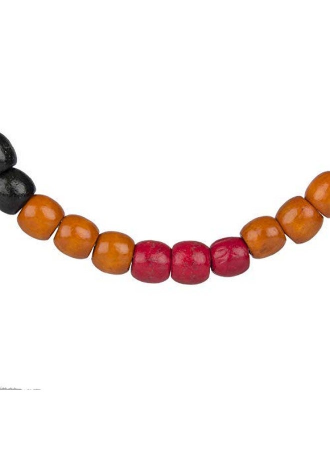 Sage Square Jumbo Playful Natural Wood Bead Swing Flexible Toy For Cockatiel, Lovebird, Budgerigar, Sun Conure, Finch, African Grey, Canary, Cockatoo, Macaw, Budgeri Birds - Image 3