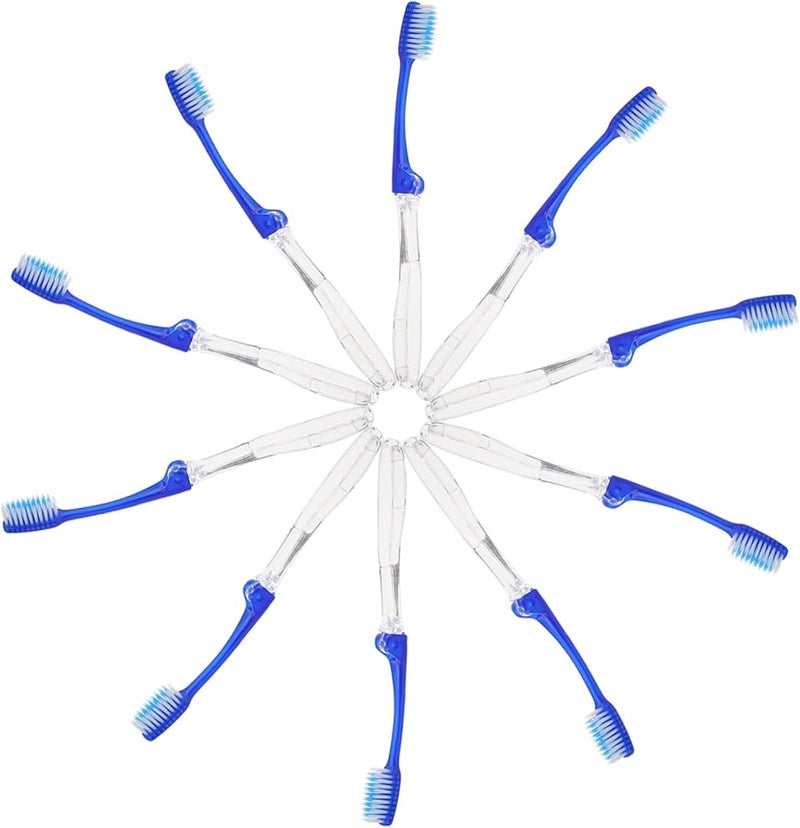 FRCOLOR 20 Pack Portable Folding Travel Toothbrushes Compact Design for Camping - Image 5