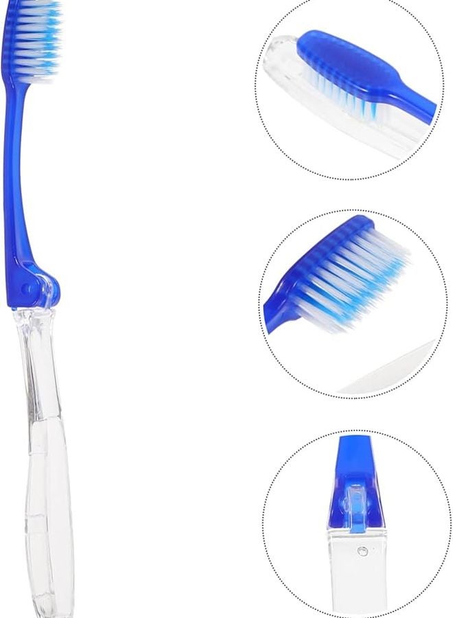 FRCOLOR 20 Pack Portable Folding Travel Toothbrushes Compact Design for Camping - Image 4