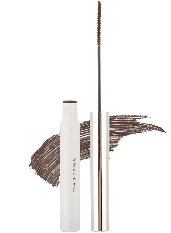 DekRion Waterproof Mascara for Eyes White Black Brown Purple Long-lasting colored Mascara Eye Makeup Fast-Dry (Dark Brown, 0.17 Fl Oz) - Image 1