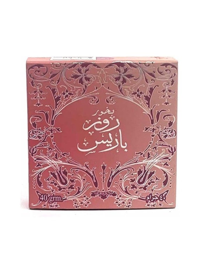 Ard Al Zaafaran Bukhoor Rose Paris Incense,40g  - Image 1