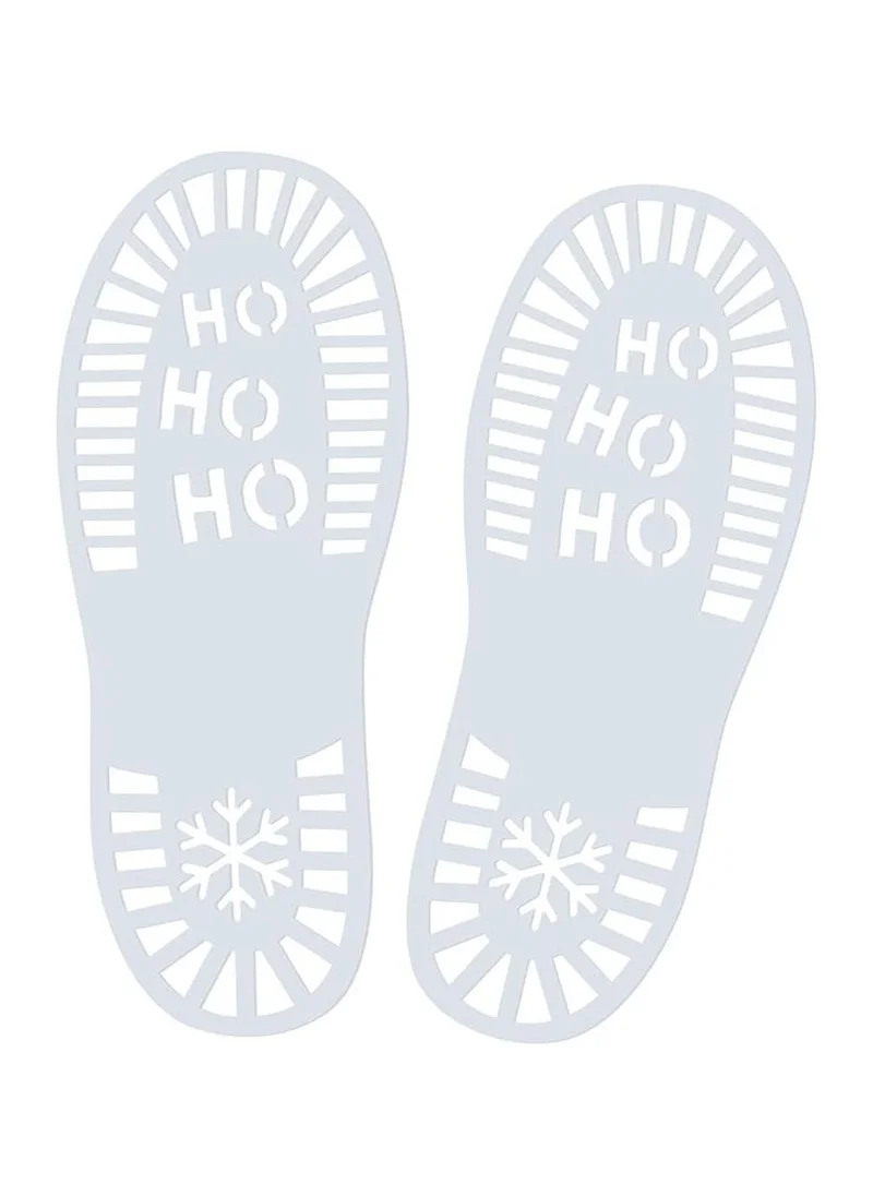 Ginger Ray Santa Foot Print Stencil