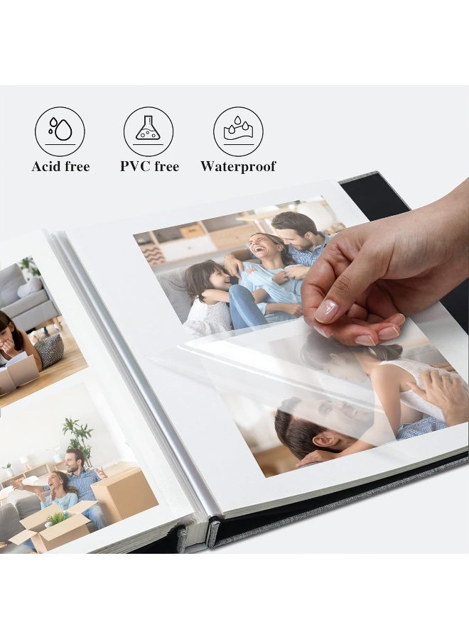 Vienrose Self-Adhesive Photo Album, 60 Pages, DIY Photo Albums, 10 x 15 cm - Image 4