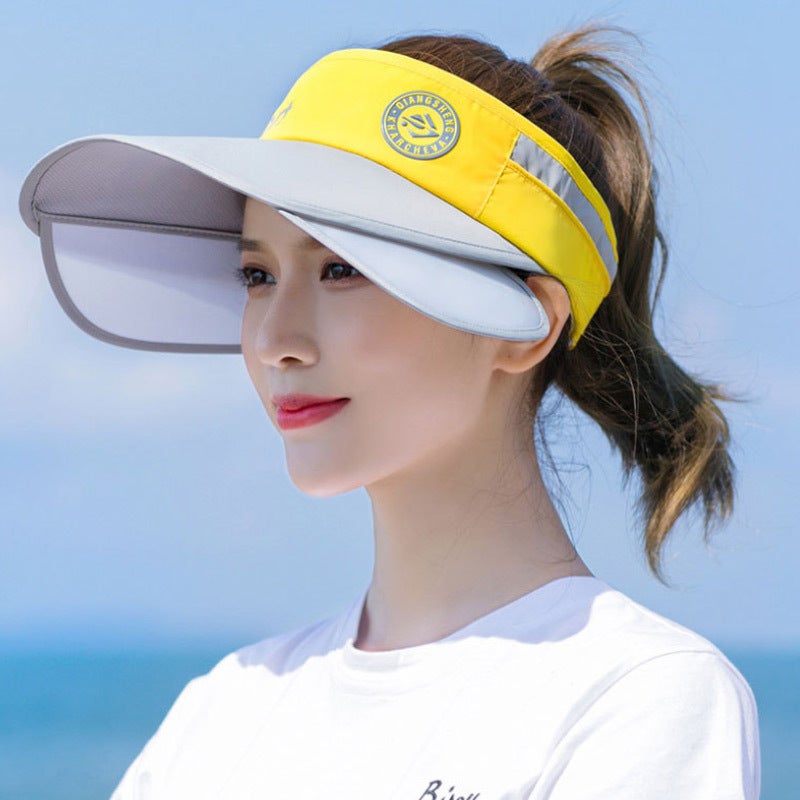 Women's Summer Sun Hat UV Protection Adjustable Wide Brim - Image 1