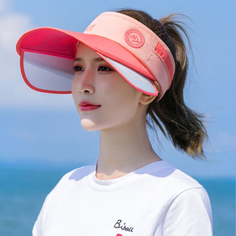 Women's Summer Sun Hat UV Protection Adjustable Wide Brim - Image 2
