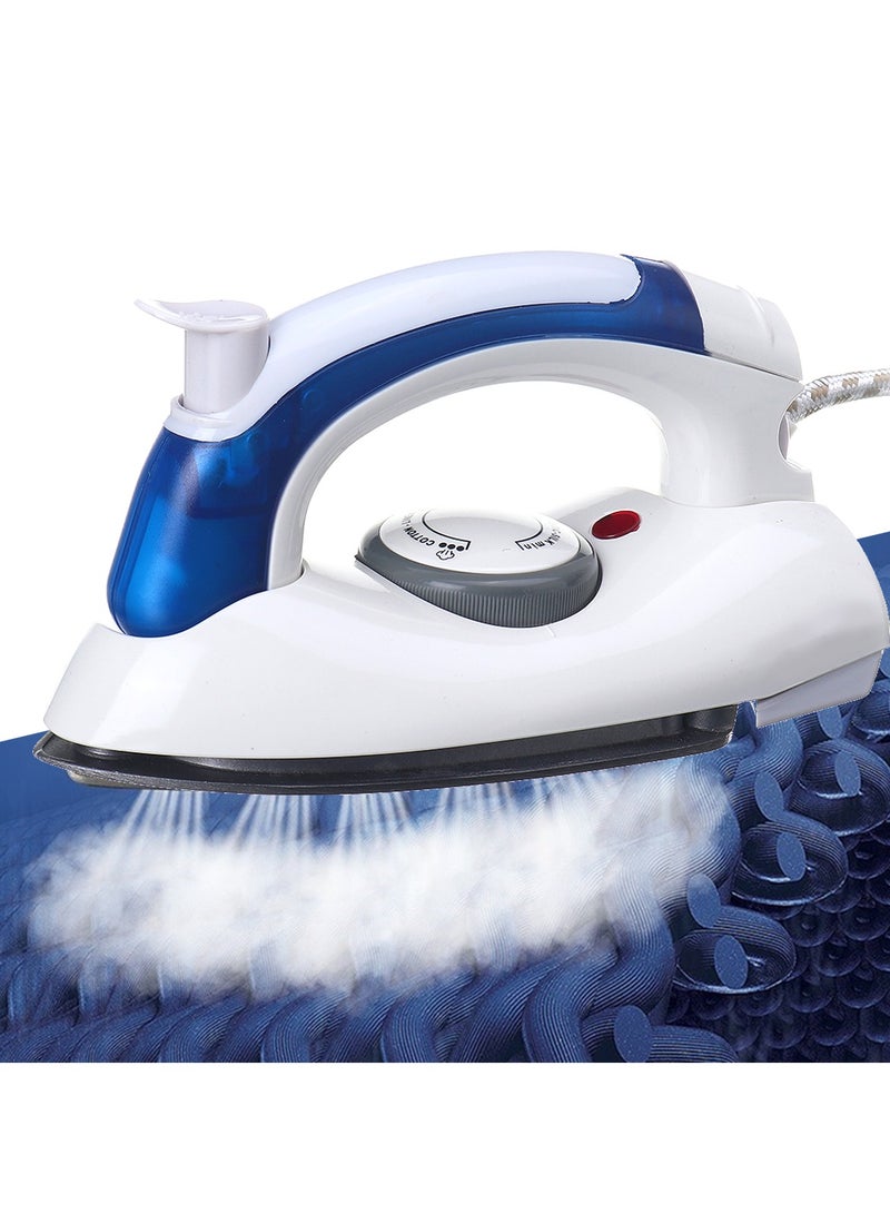 DubaiGallery Travel Iron Portable Steam Iron for Clothes Handheld Steamer Mini Iron Non-Stick Sole Plate Dry Iron - Image 1