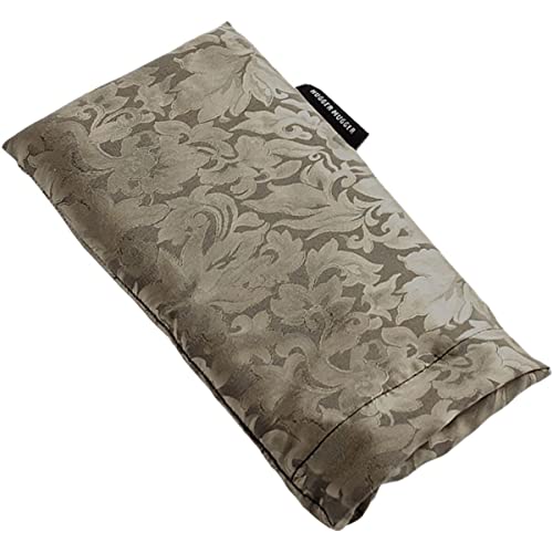 Hugger Mugger Herbal Filling Silk Yoga Eye Bag, Gold, One Size - Image 3