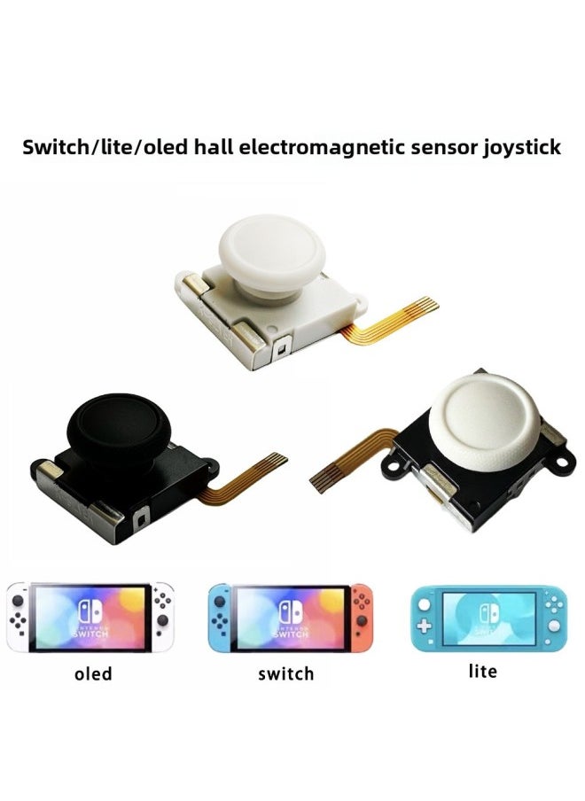 General Switch Hall Joy-con Electromagnetic Induction Rocker NS LITE OLED Hall Electromagnetic Rocker-Product Color:No Flying Line (pattern Bottom)  - Image 1