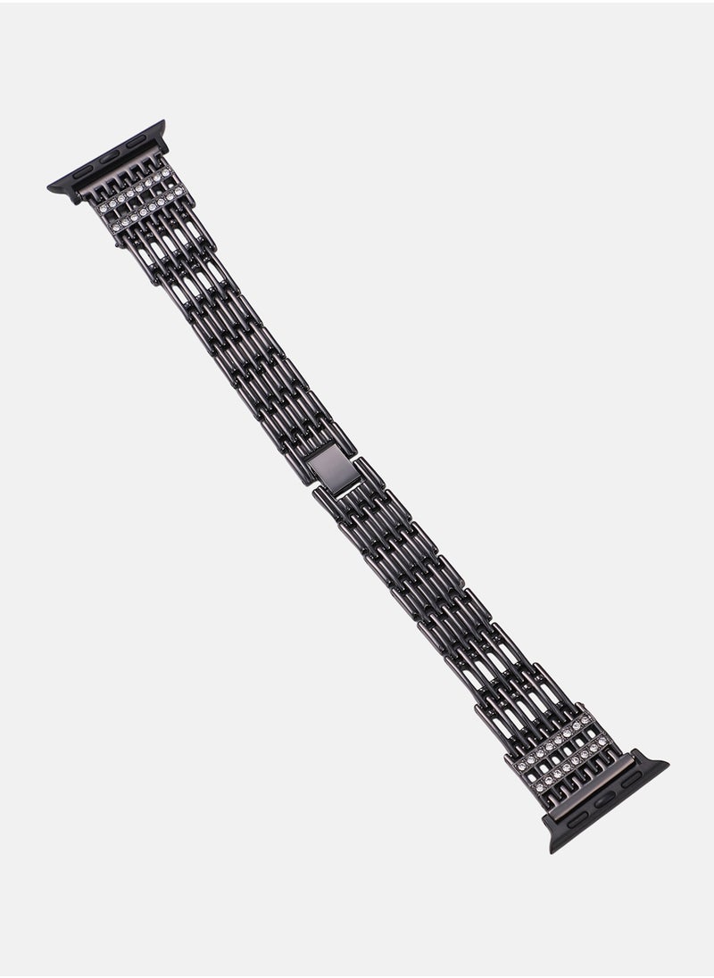Haute Sauce Women's Industrial Watch Strap - Space Grey  - Image 4