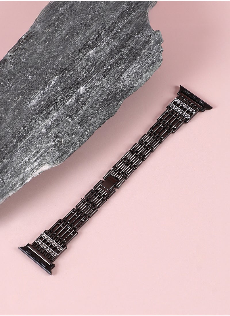 Haute Sauce Women's Industrial Watch Strap - Space Grey  - Image 1