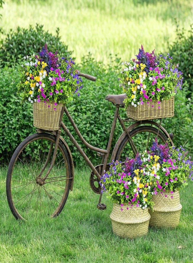 CLEANGOR 14 Bundles Artificial Flowers for Outdoors, UV Resistant Artificial Outdoor Plants, Faux Plants for Spring Summer Garden, Porch, Window Box, Hanging Planters, Home Wedding Farmhouse (Mix) - Image 5