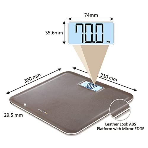 Equinox Personal Weighing Scale-Digital EQ-EB-6171L, Gray - Image 3