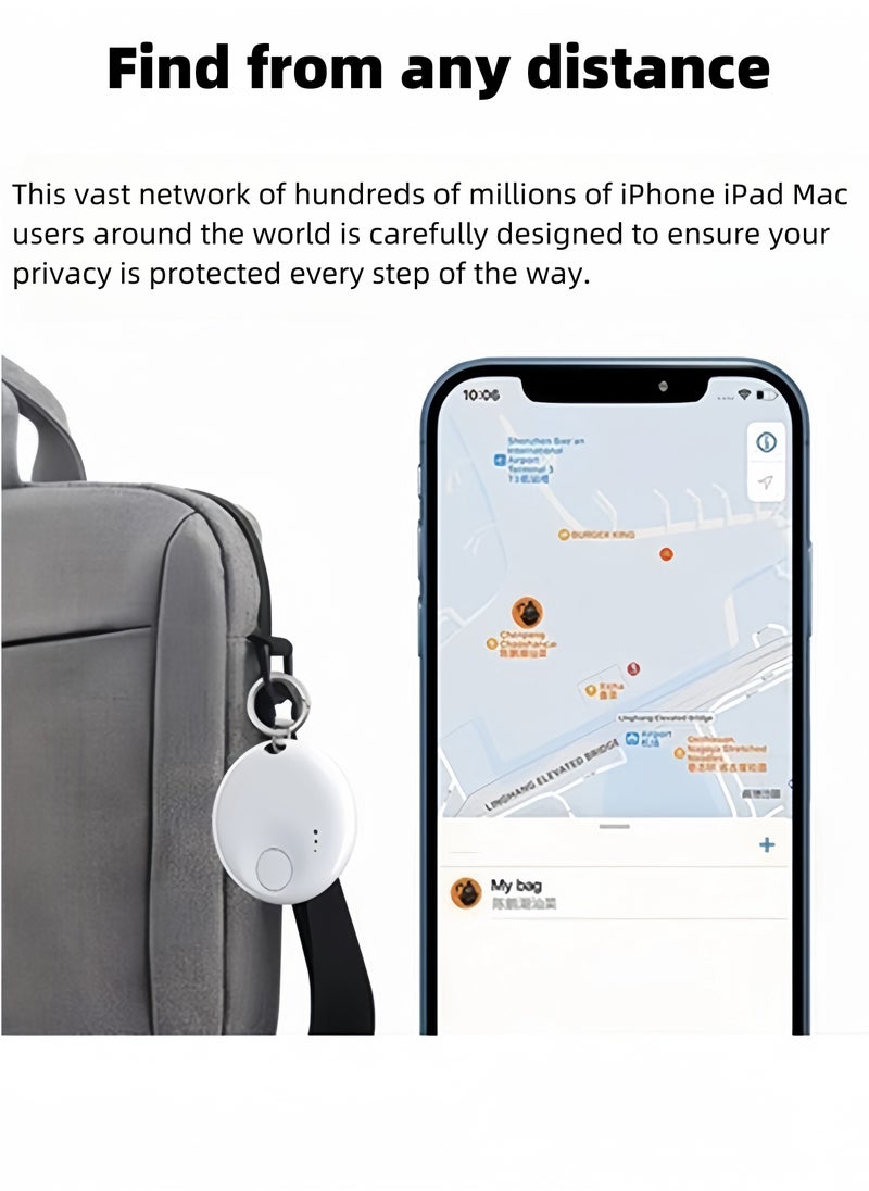 DAREU - Bluetooth Tacker Smart AirTag Anti Lose Reminder key Finder Works With Apple Find My IOS System - Image 1