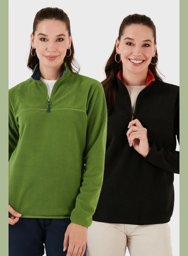 ليلا ليلا طقم قطعتين نسائي ناعم مضاد للوبر بقصة ضيقة