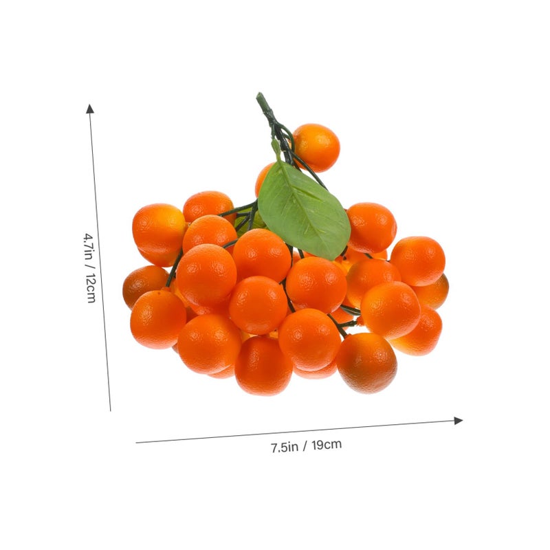 Realistic Orange String Decorative Fruit Home Decor Photo Prop Fine Craftsmanship - Image 3