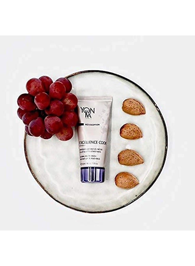 Yonka Yon-Ka Excellence Code Masque (50ml) Anti-Aging Face Mask and Overnight Sleep Treatment with Hyaluronic Acid, Lift and Firm Skin, Paraben-Free - Image 3