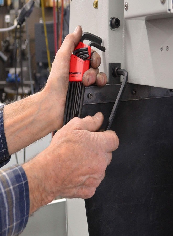 Bondhus 12199 Set of 9 Hex L-wrenches, Long Length, sizes 1.5-10mm - Image 3