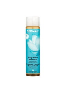 derma-e شامبو راحة فروة الرأس بمزيج الأعشاب بصرزيمة علاج طبيعي لفروة الرأس وشامبو مضاد للقشرة يهدئ فروة الرأس الحكة ويعزز صحة فروة الرأس 10 أونصة سائلة  - Image 1