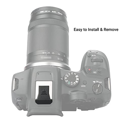 JJC 2PCS Camera Shoe Cover for Canon EOS R8 R50 R6 Mark II R5 Mark II R7 R10 R3 R5C,Replaces Canon ER-SC2 Shoe Cover, Flash Hot Shoe Cover Cap for Canon R8 R50 R6 R5 Mark II R7 R10 R3 R5C (NOT Fits EOS R5 - Image 3