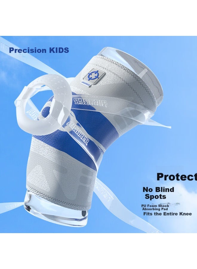 Rigorer Children's Knee Pads, Tian Dun Basketball Honeycomb Anti-collision Knee And Leg Guards, Breathable Protective Sports Gear, Black, Size L - Image 4