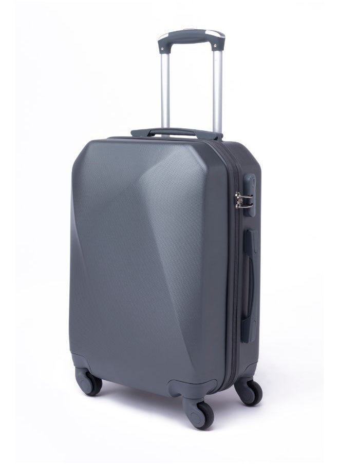 LIMRA - Cabin Carry Check-In Luggage Trolley Size 20 inch Grey - Image 1