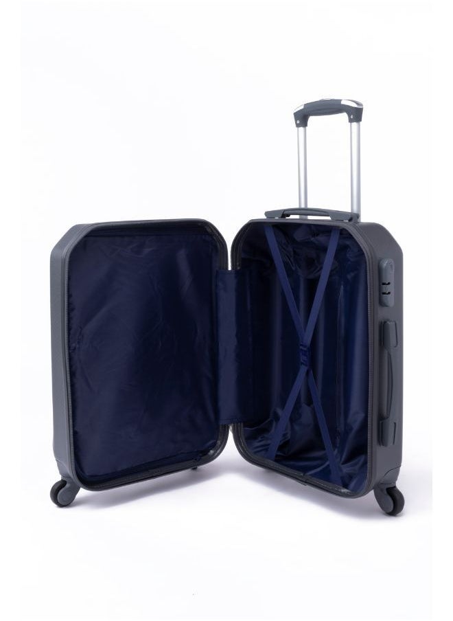 LIMRA - Cabin Carry Check-In Luggage Trolley Size 20 inch Grey - Image 1