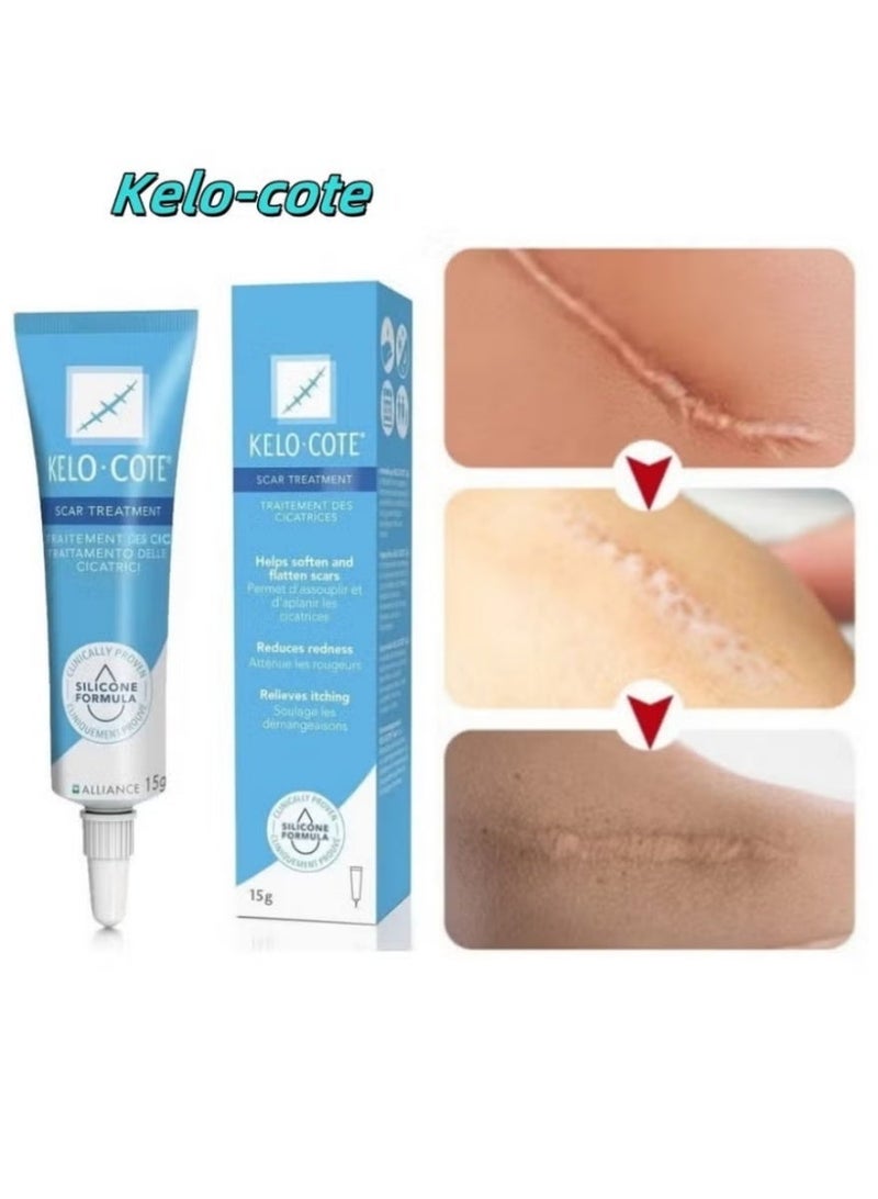 Kelo-cote Advanced Scar Gel 15g | Premium Formula for Smoothing Raised Skin, Reducing Redness & Discoloration - Image 2