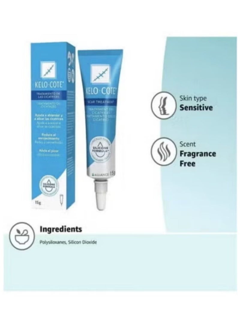 Kelo-cote Advanced Scar Gel 15g | Premium Formula for Smoothing Raised Skin, Reducing Redness & Discoloration - Image 5