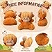 Shappy 50 Pcs Mini Highland Cow Animal Toys 236 Inch Small Highland Cattle Stuffed Animals Bulk Cute Tiny Plushies for Birthday Gift Party Carnival Prize - Image 4