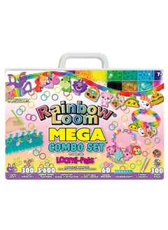 Rainbow Loom ® Loomi Pals™ Mega Set Features 60 Cute Assorted Lp Charms The New Rl2.0 Happy Looms Hooks Alpha & Pony Beads 5600 Colorful Bands All In A Carrying Case For Boys And Girls 7+  - Image 3