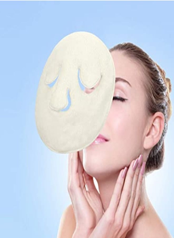 NKX Reusable Spa Facial Towel for Anti Aging Moisturizing Beauty Skin Care  - Image 1