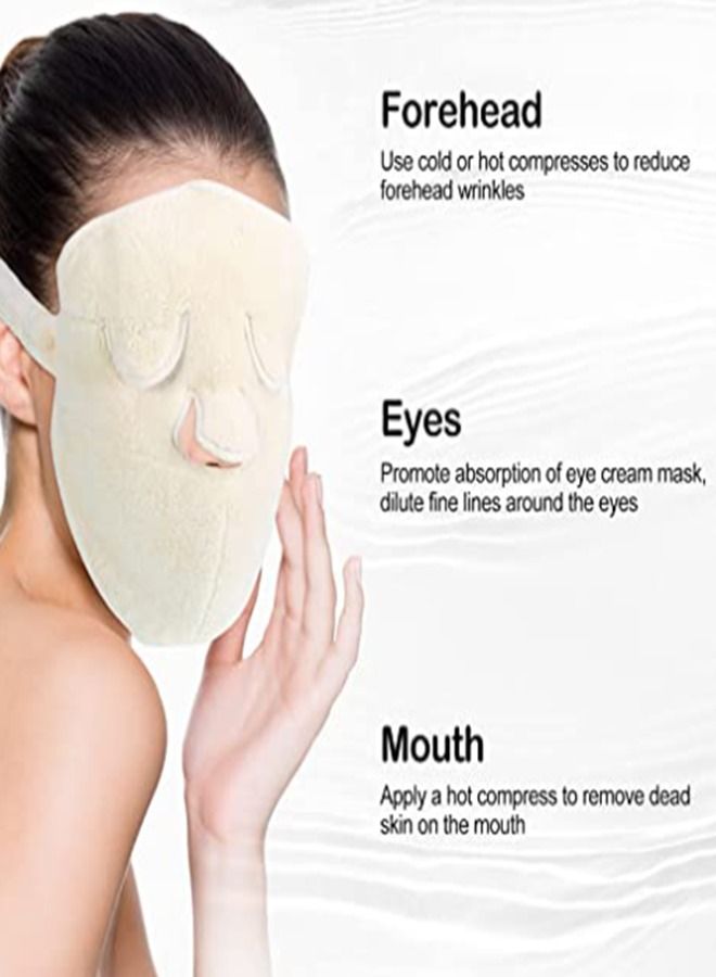 NKX Reusable Spa Facial Towel for Anti Aging Moisturizing Beauty Skin Care  - Image 4