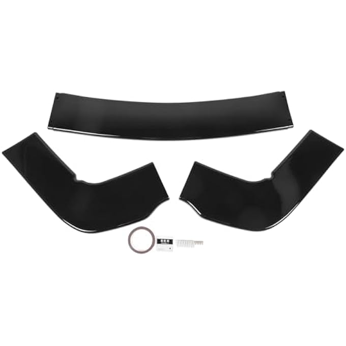 Torvex Bumper Lip, Front Spoiler Kit 3PCS, Compatible with Hellcat 2008 2019 All, Splitter Lip Extension Kit - Image 1