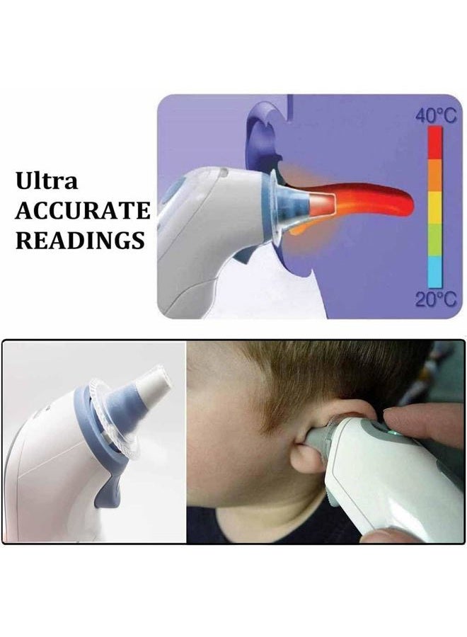 MOZEEDA 400 Pack Disposable Ear Thermometer Probe Covers Refill Lens Filters for All B raun Models and Digital Thermometers Sleeve - Image 3