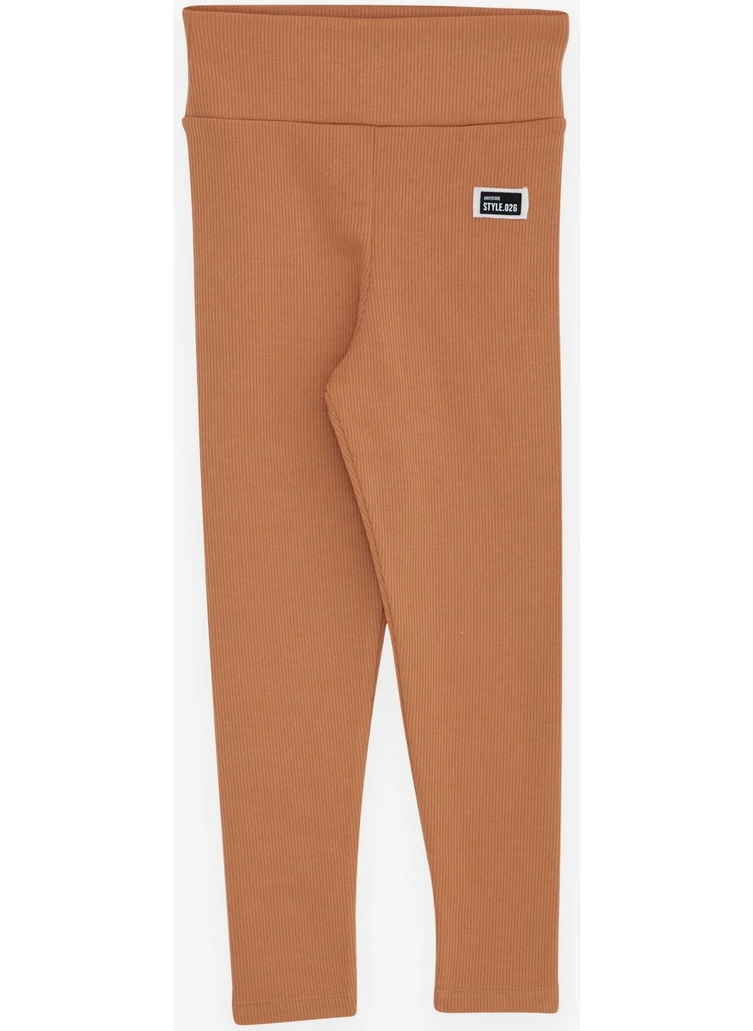 Breeze Girls' Tights with Emblem, Age 8-14, Brown