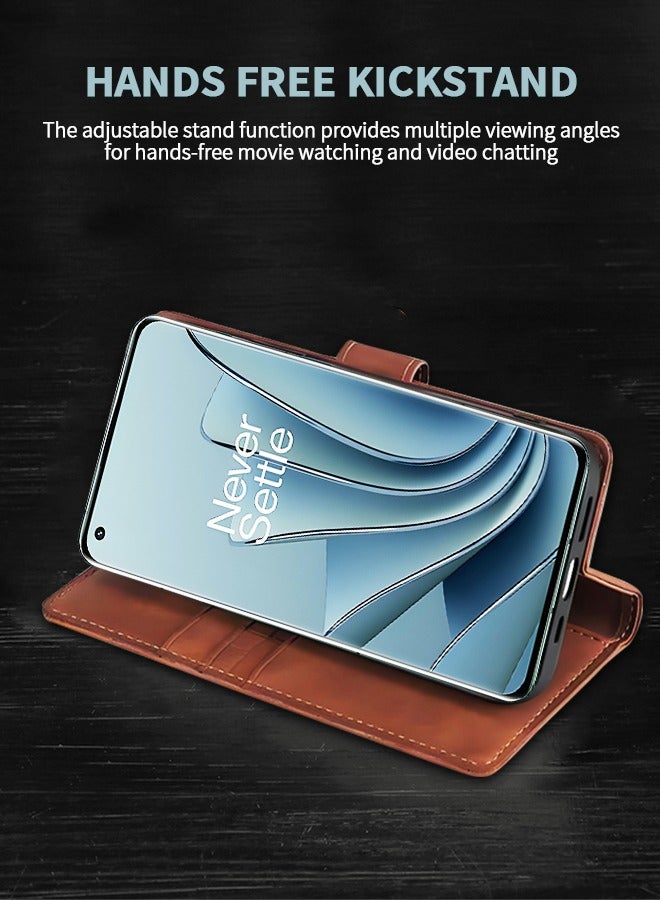 GROIC Phone Cover for Oneplus 9RT 6.62 Inch Wallet Folio Case, Premium Crocodile Pattern PU Leather Slim Fit Cover for Oneplus 9RT, Shock Resistant - Image 4