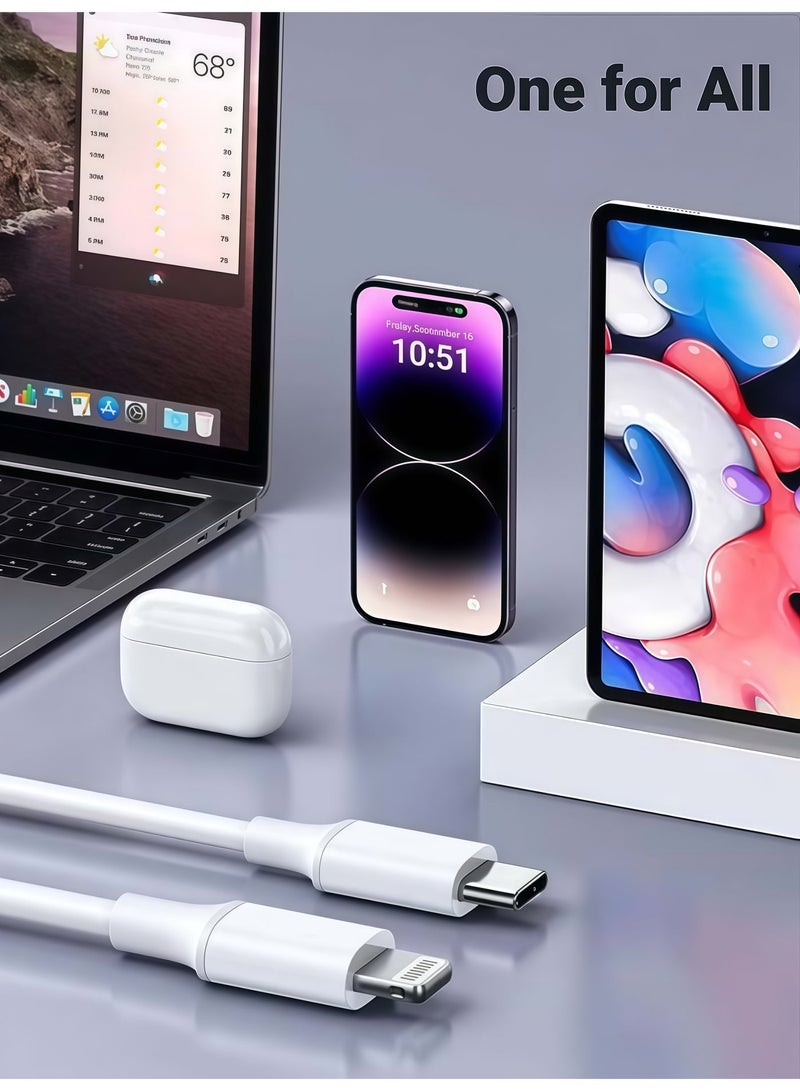 BlueHole iPhone Charger Cable 1M USB C to Lightning Cable Fast Charging Power Delivery PD 20W iPhone Charging Cable for iPhone 14/14 Pro/14 Plus/14 Pro Max, iPad Pro, iPhone 8-13 All Series - Image 3