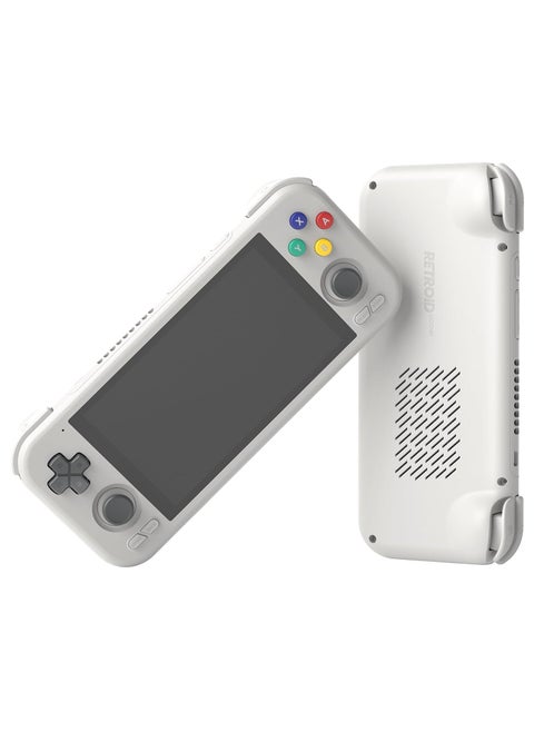 Retroid Pocket 4 Retro Game Handheld Console, Android Retro Game Console Multiple Emulators Console Handheld 4.7 Inch Display 5000mAh Battery Classic Games Console (Grey)