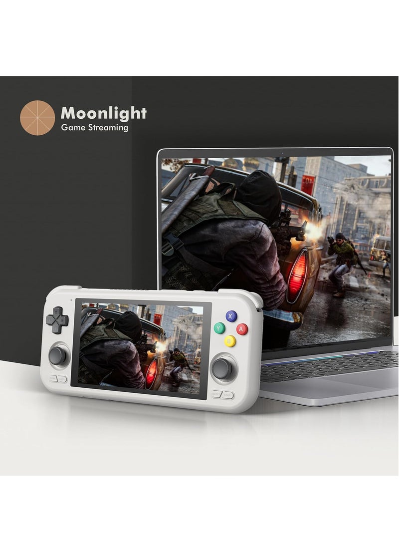Retroid Pocket - Retroid Pocket 4 Retro Game Handheld Console, Android Retro Game Console Multiple Emulators Console Handheld 4.7 Inch Display 5000mAh Battery Classic Games Console (Grey) - Image 1