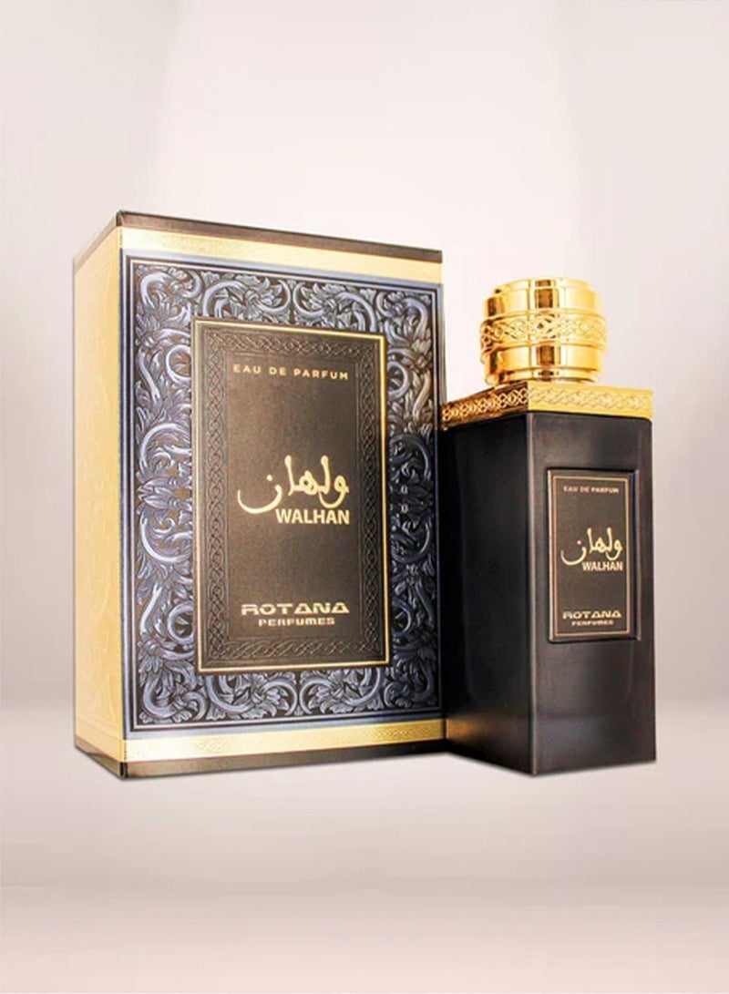 عطور روتانا ولهان أو دو بارفيوم 100 مل – عطر عربي يونيسكس طويل الثبات بنفحات الزعفران والهيل والفانيليا والعنبر - Image 5