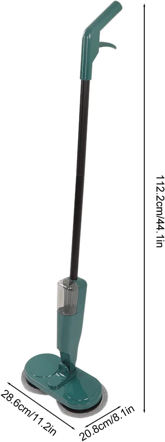 FEXMY FEXMY Cordless Electric Spray Mop Floor Mop With Sprayer Wireless USB Charging Spray with 4 Mop Clothes for Cleaning Lightweight for Wooden Tiles Hard Floors Home Kitchen Office use  - Image 2