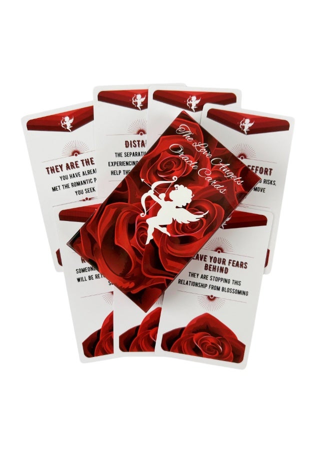 NIBEMINENT Angel of Love Divination Card, Message Card, Destiny Prediction Deck, Tarot Card, Divination Book, Family Gathering Board Game, Card Game - Image 4